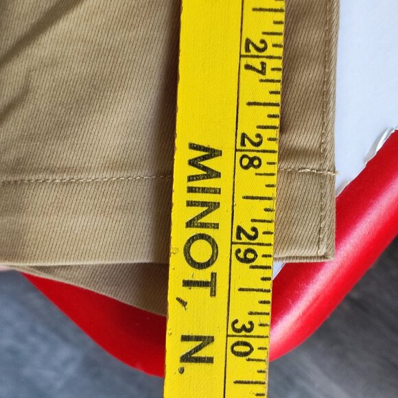 Eddie Bauer outdoor pants men's size 30X30 desert brown zip pocket - Picture 14 of 15